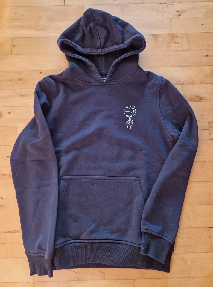 Baskettrøje Sort hoodie Mister