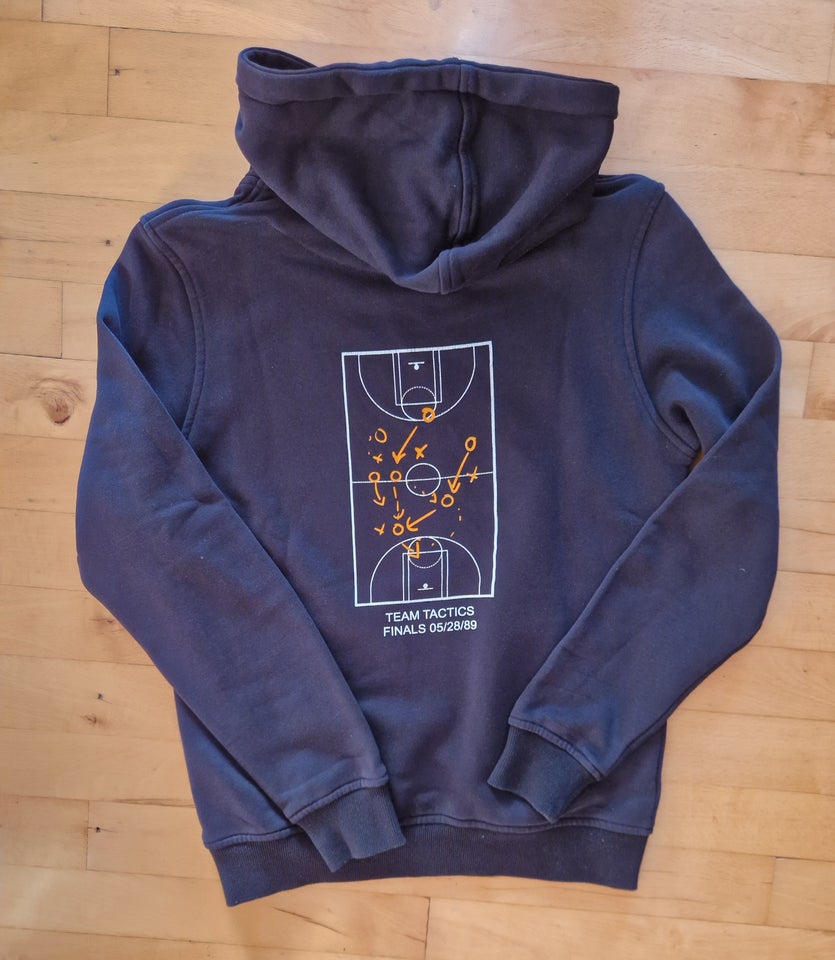 Baskettrøje Sort hoodie Mister