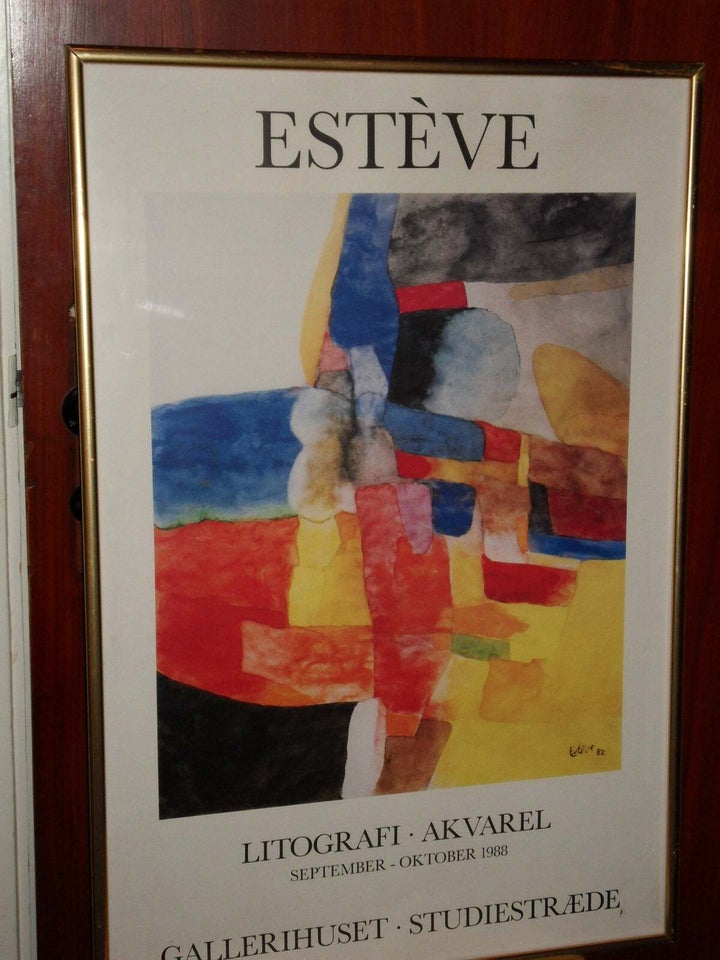 Tryk i glas og ramme, Esteve, Chagal