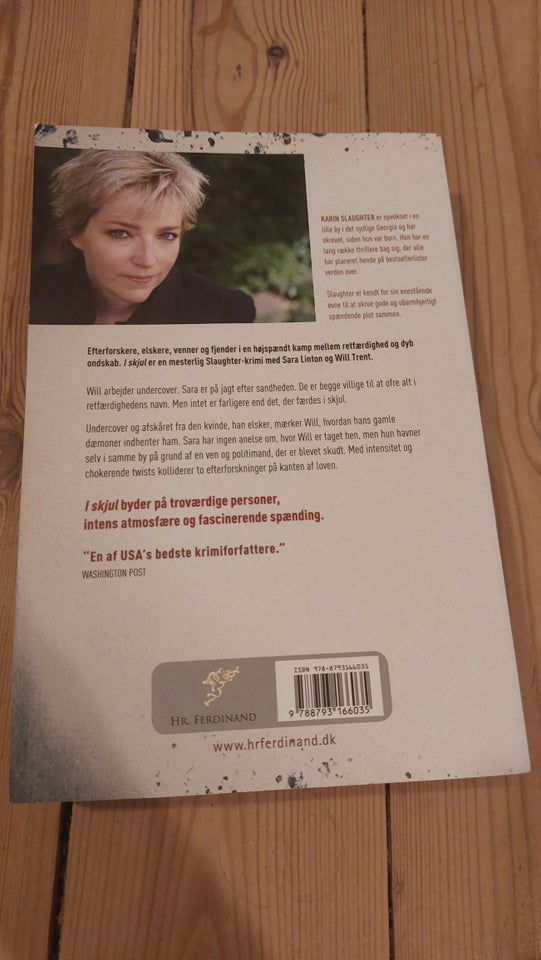 I skjul, Karin Slaughter, genre: