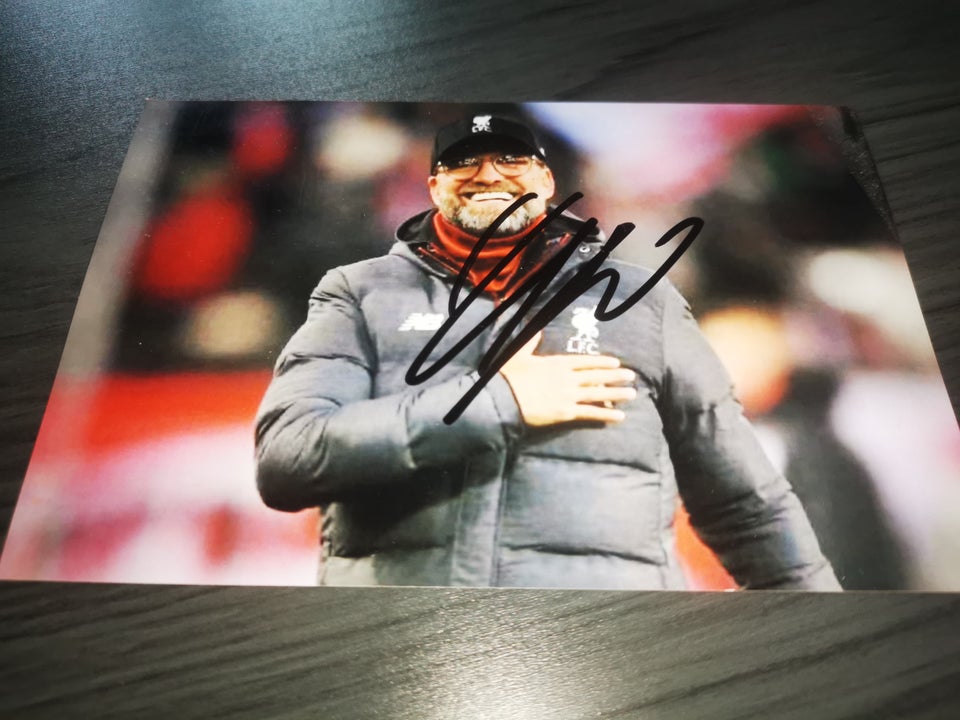 Autografer, Jürgen klopp autograf