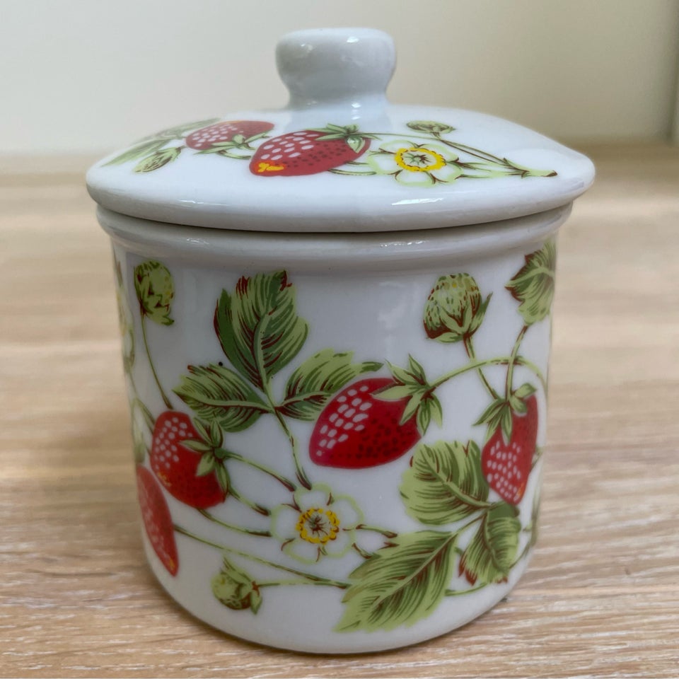 Porcelæn Retro marmelade krukke