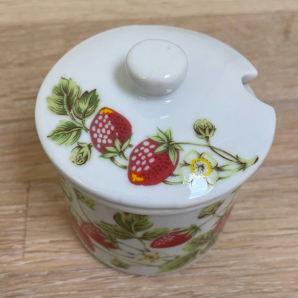 Porcelæn Retro marmelade krukke