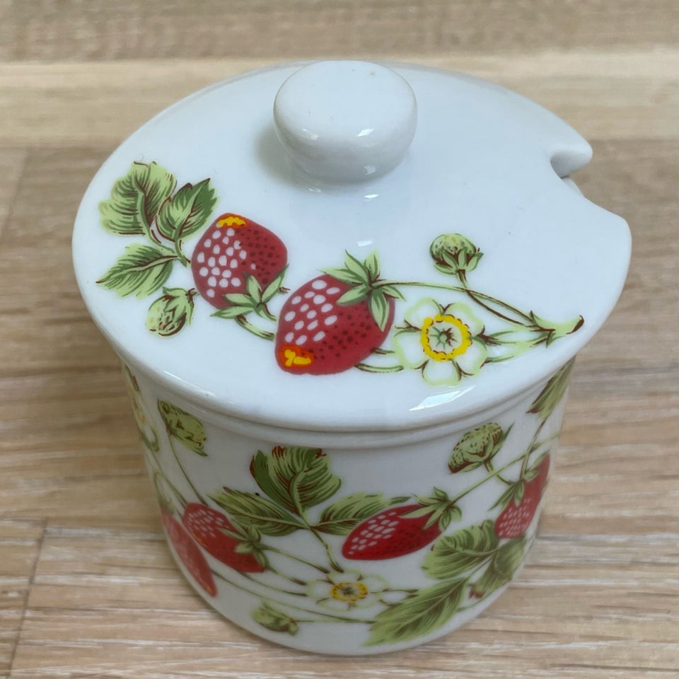 Porcelæn Retro marmelade krukke