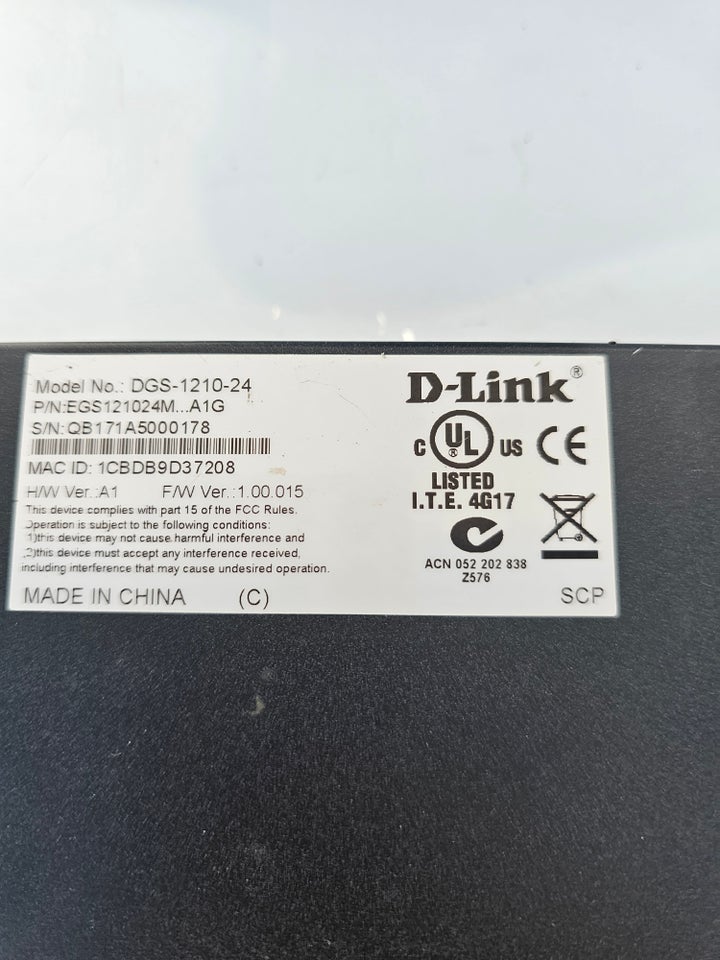 Switch D-link God