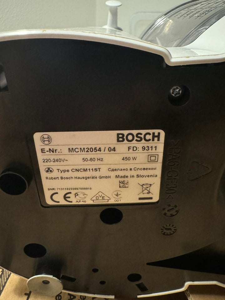 Foodprocessor  Bosch