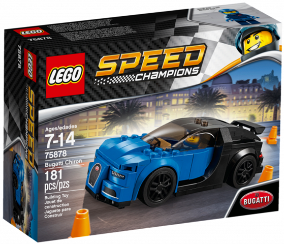 Lego Racers, 75878 - Bugatti Chiron