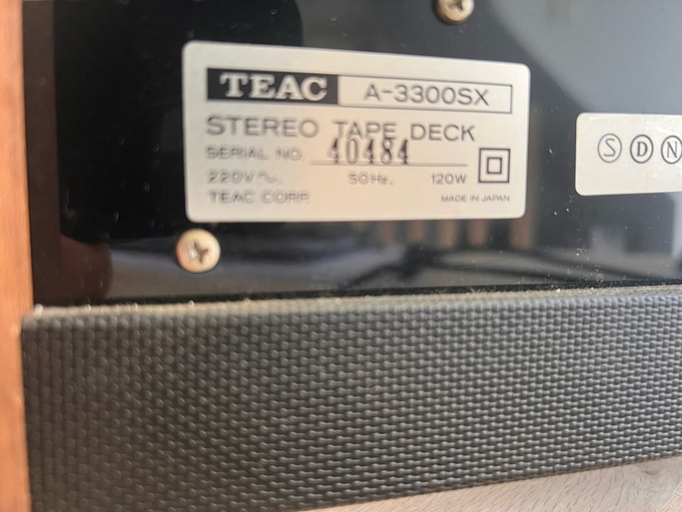 Spolebåndoptager, Teac, A3300sx