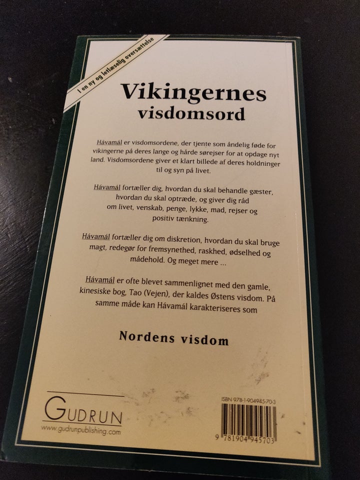 Vikingernes visdomsord, Keld Gall