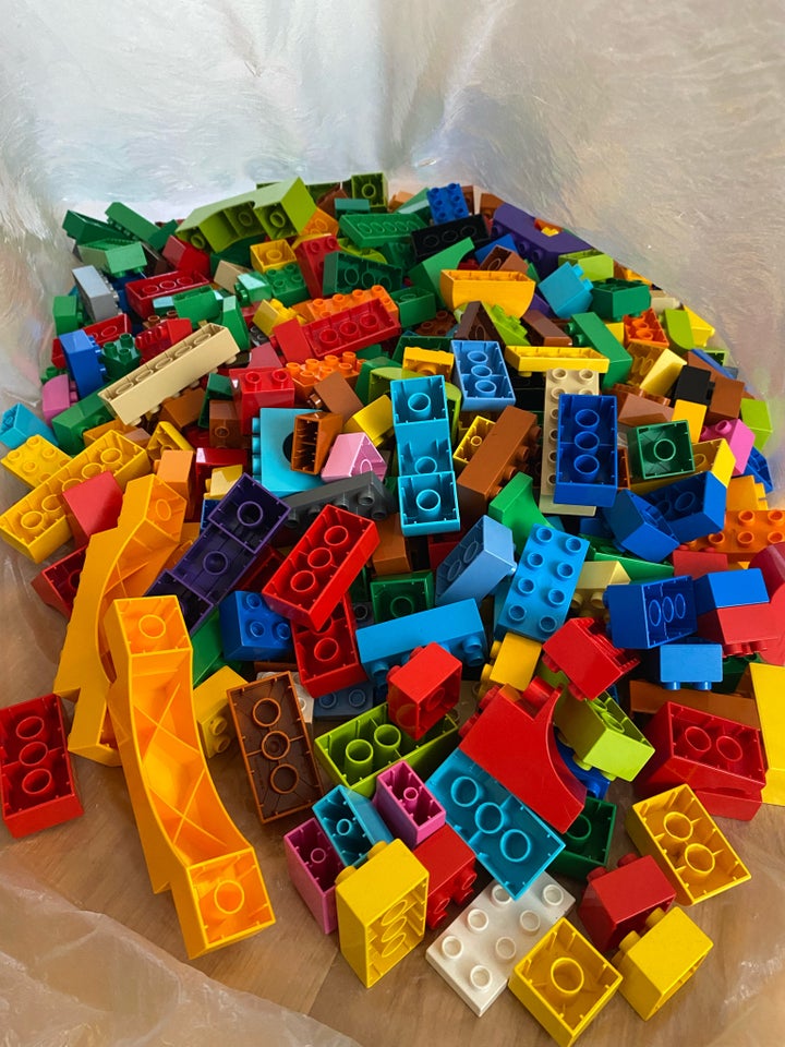 Lego Duplo, Klodser, plader