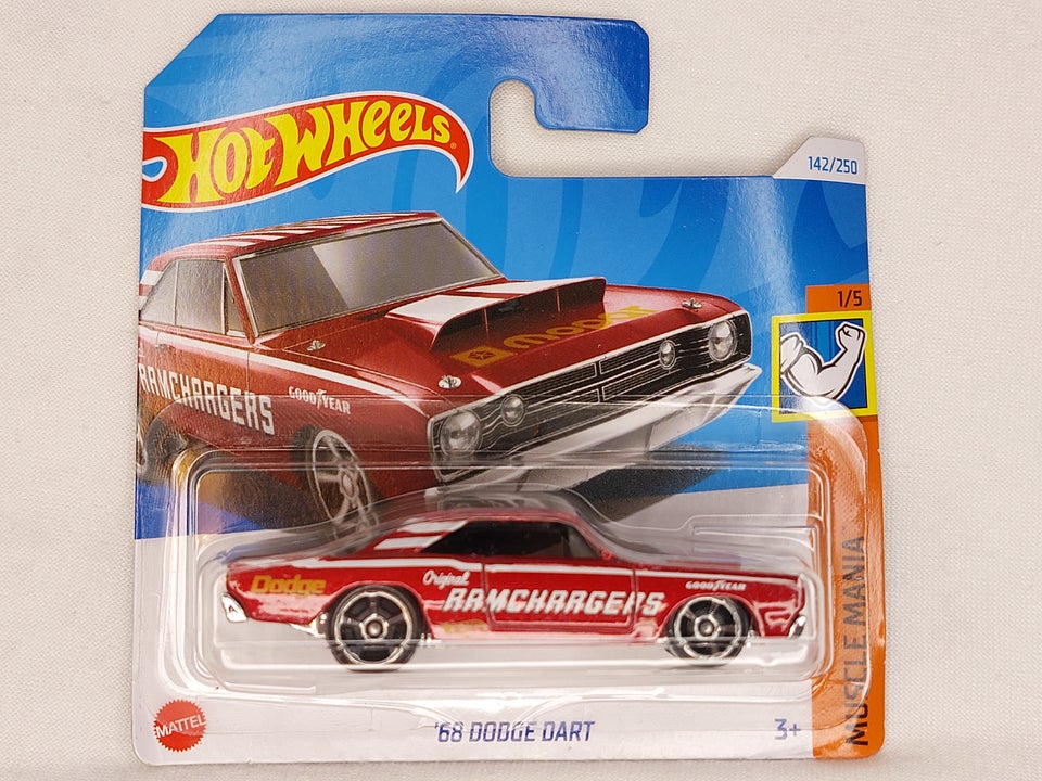 Hot Wheels, Dodge, Mattel -