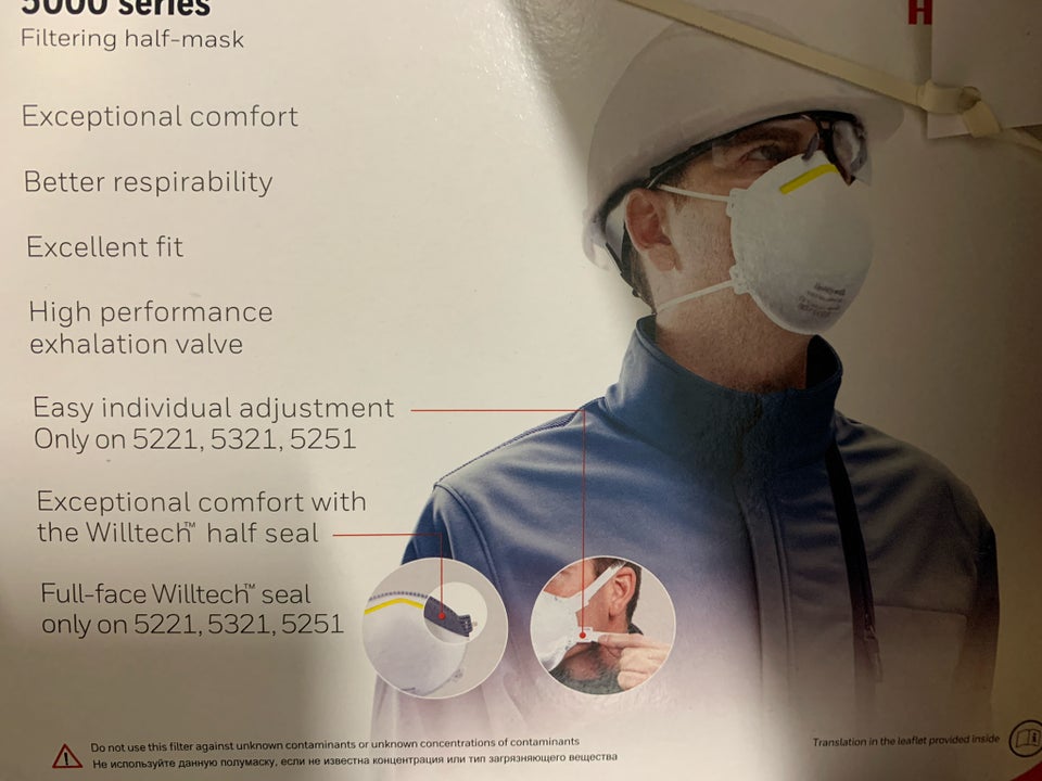 Filter maske , Honeywell