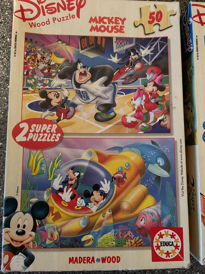 Puslespil, Disney wood puzzle,