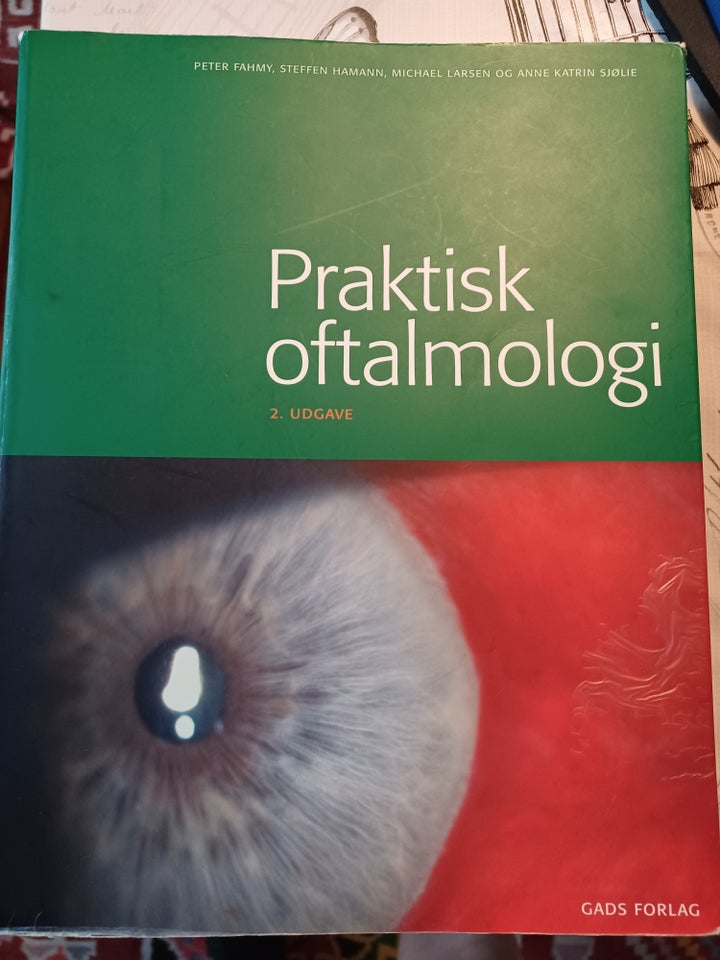 Praktisk Oftalmologi, Peter Fahmy