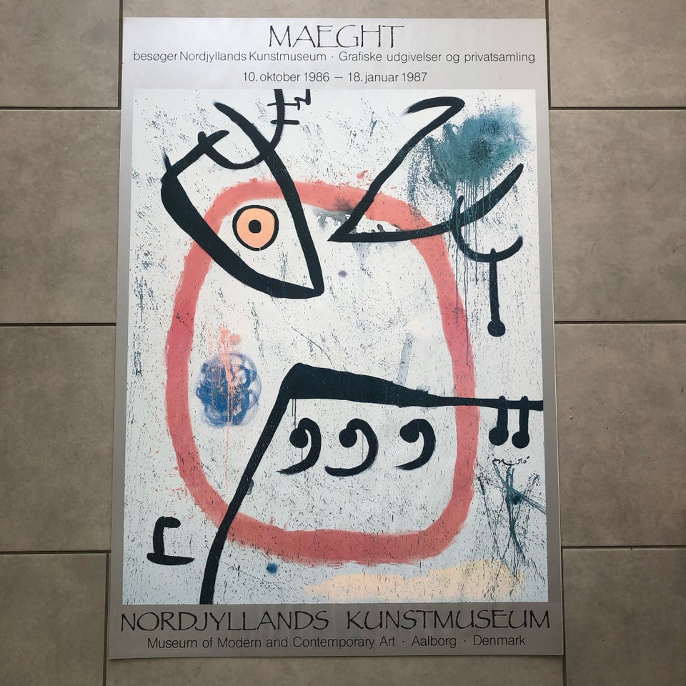 Original plakat, Miro, Galleri