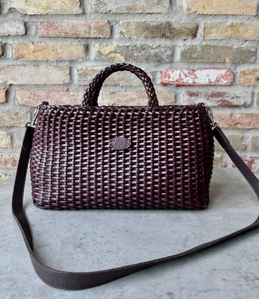 Crossbody, Mulberry, læder