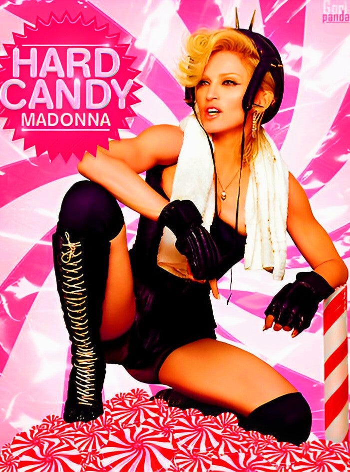 MADONNA HARD CANDY CD BOKS MED SLIK 