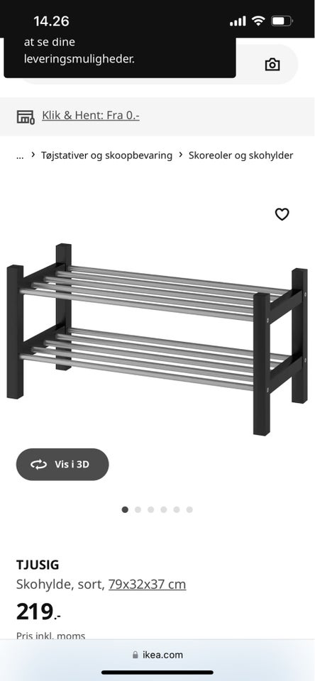 Skohylde, Ikea