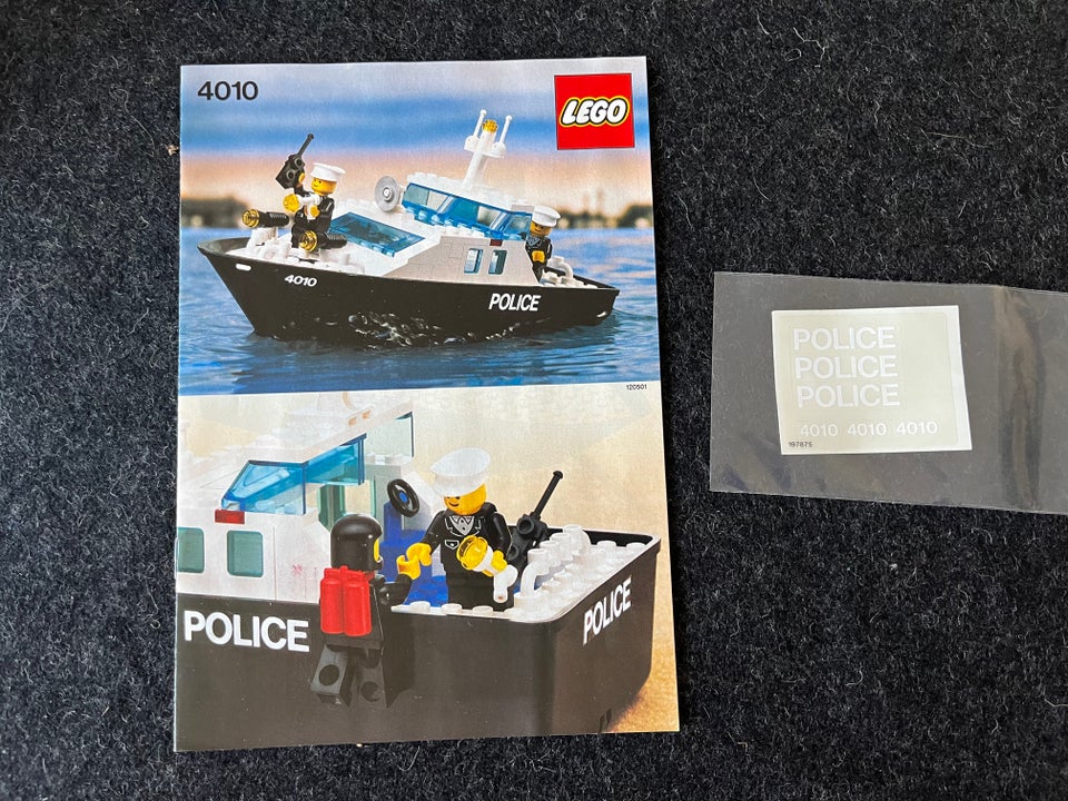 Lego andet 4010 Police Rescue Boat