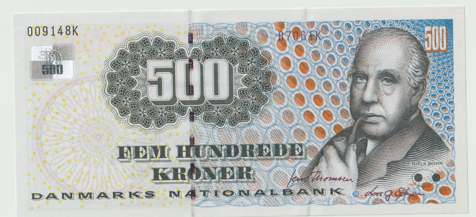 Danmark, sedler, 500 Kroner