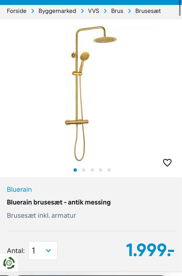 Brusesæt, Bluerain