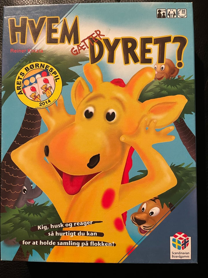 Hvem gætter dyret, Børne- og