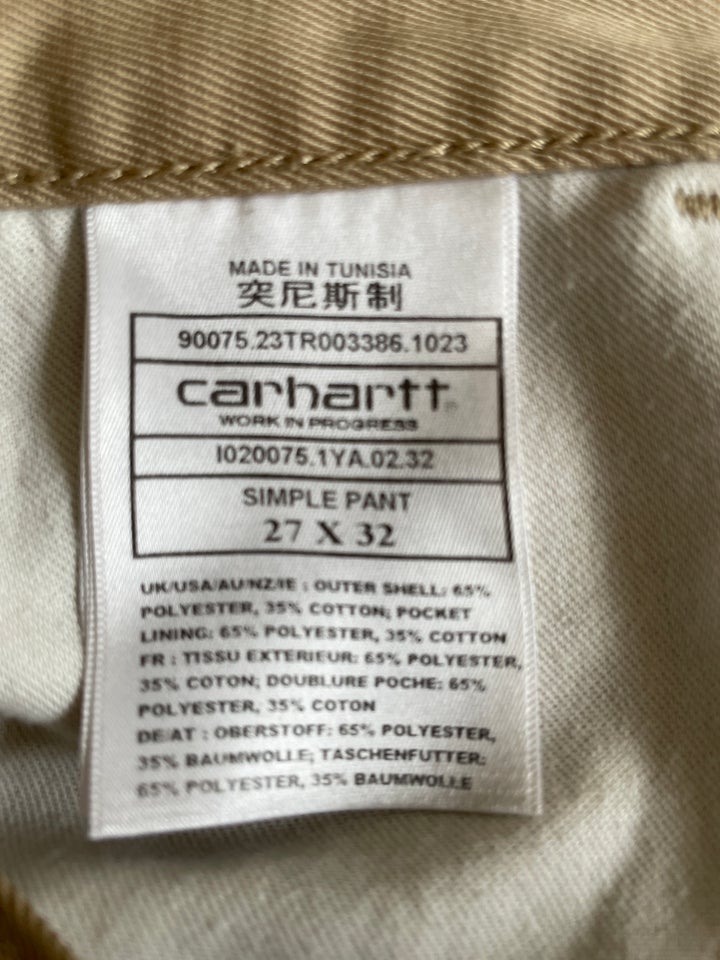 Bukser, Bomuld, Carhartt