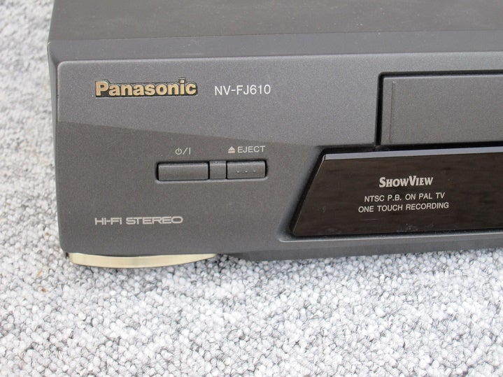 VHS videomaskine, Panasonic,