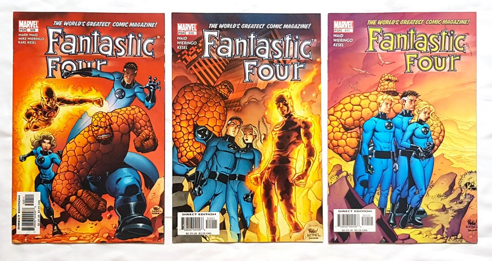 FANTASTIC FOUR – runs  løssalg,