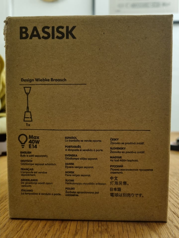 Enhet ben og Basisk Pendel, IKEA