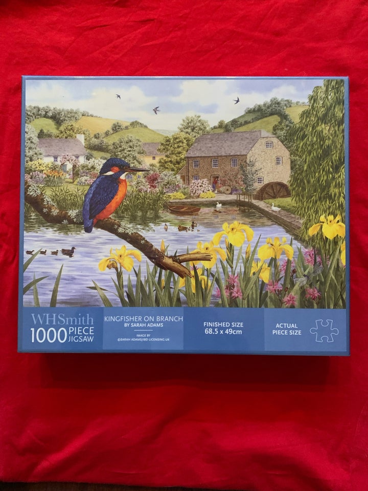 Kingfisher on branch, WHSmith