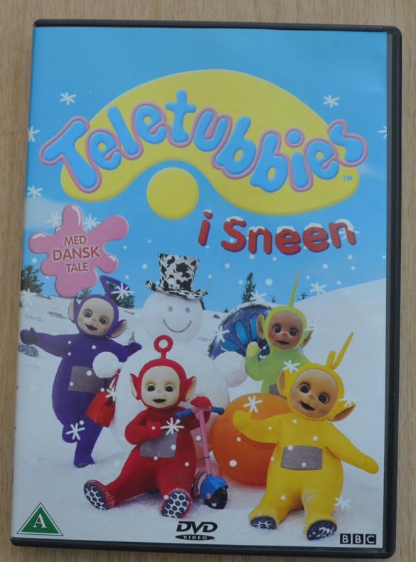 Teletubbies i sneen, DVD,