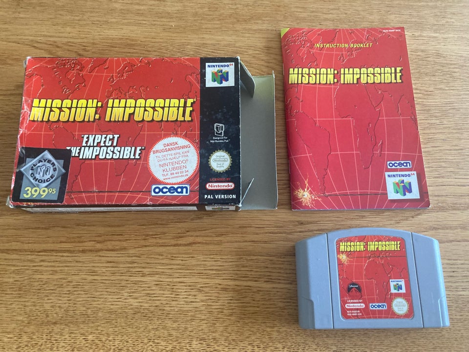 Mission impossible , N64, action