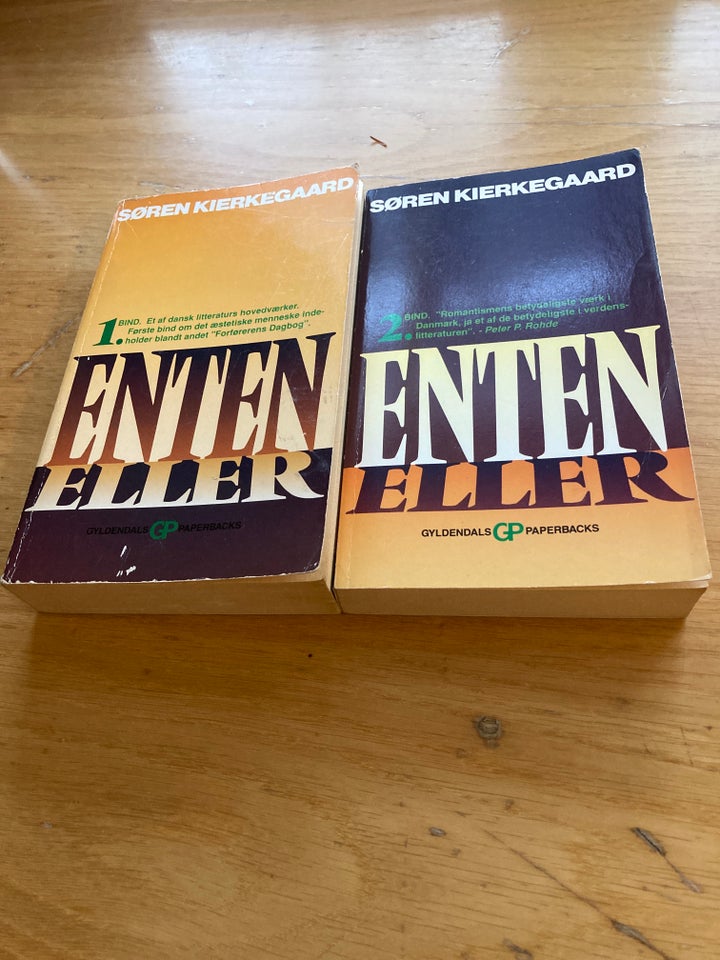 Enten-Eller, Søren Kirkegaard,