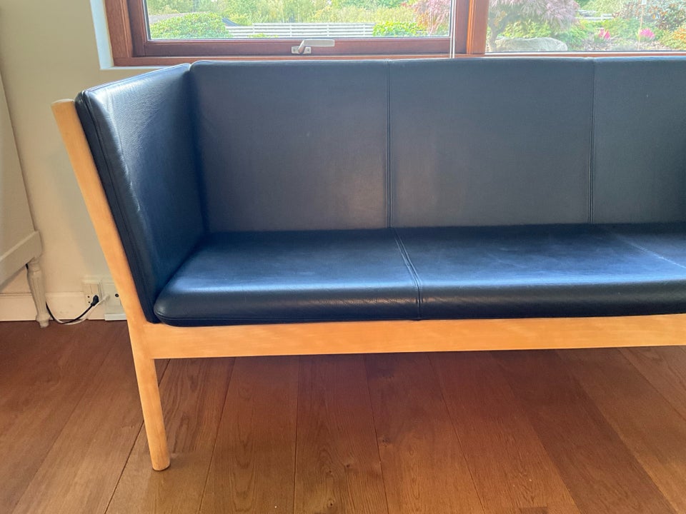 Sofa, læder, 3 pers.