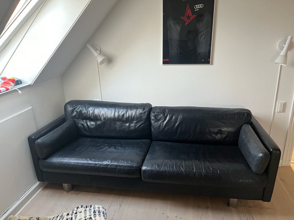 Sofa læder 2 pers