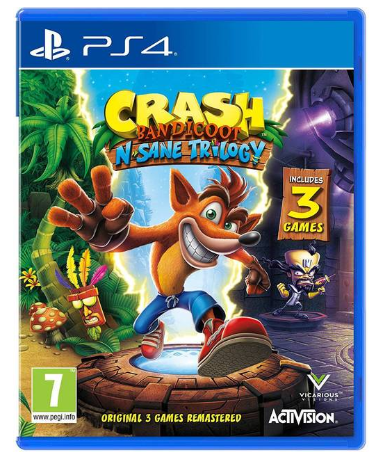 Crash Bandicoot, PS4, adventure