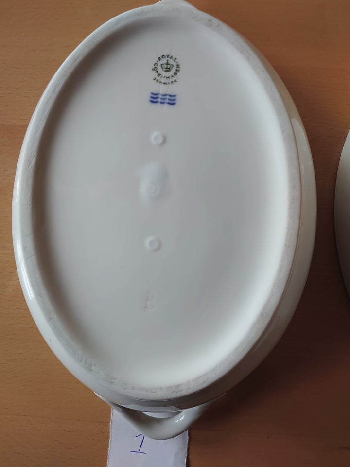 Porcelæn ovale skåle Royal