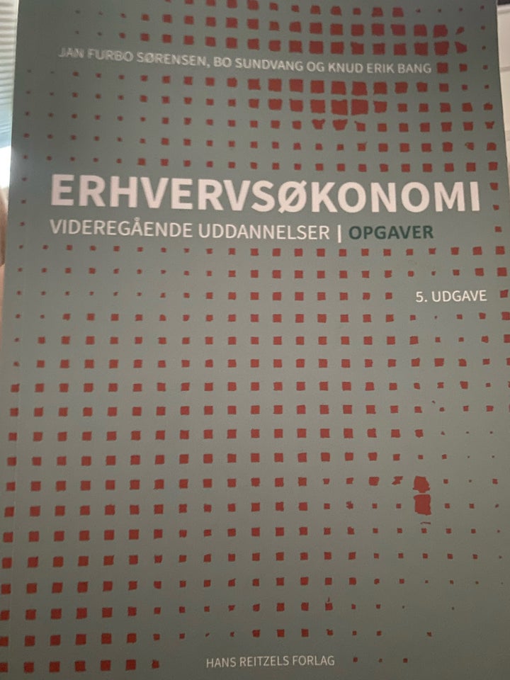 Erhversøkonomi for videregående