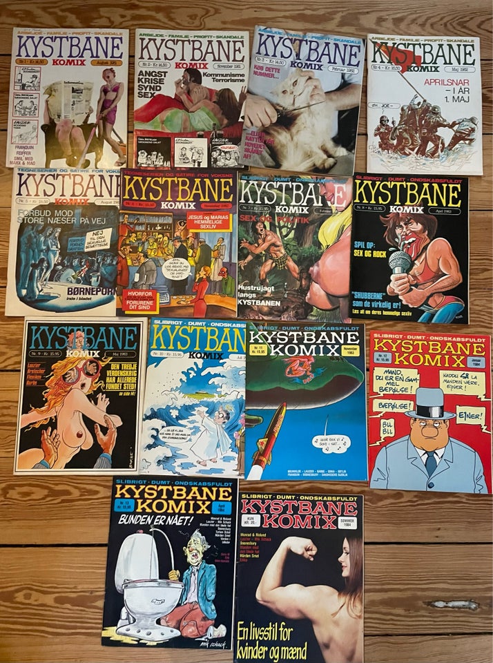 Kystbanen Komix 1-13 Carsten