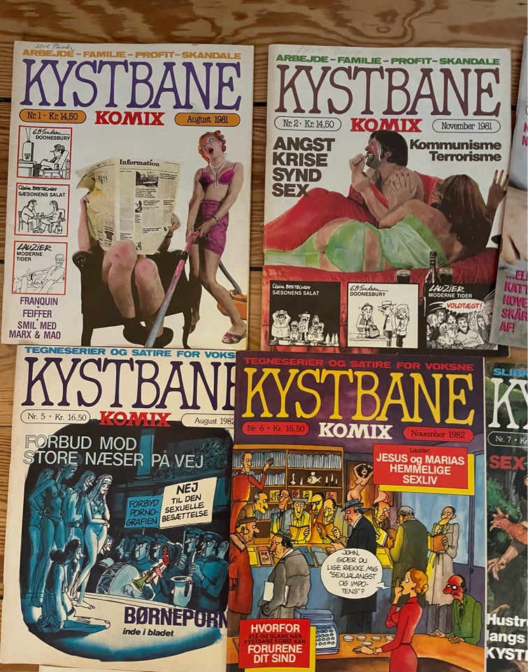 Kystbanen Komix 1-13 Carsten