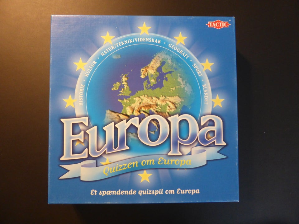 Quizzen om Europa Familiespil