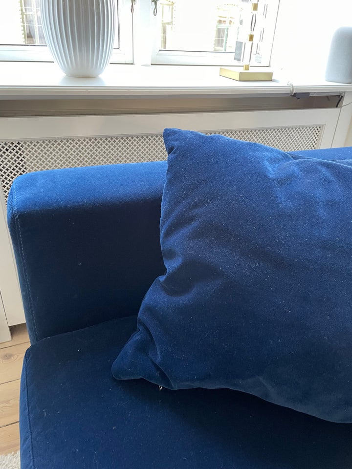 Sofa fløjl 5 pers