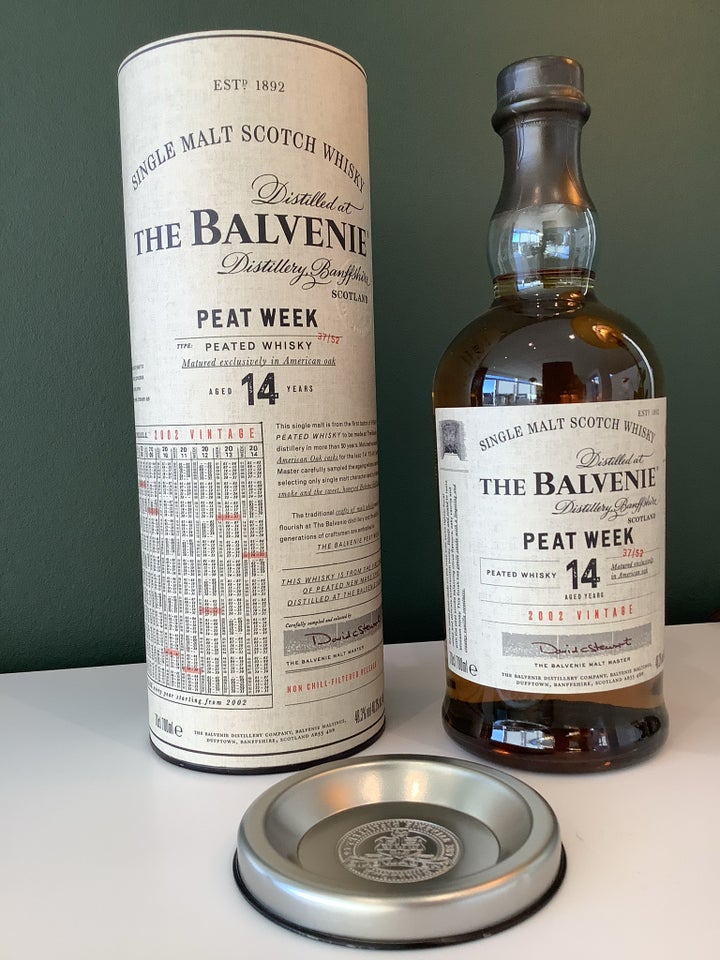 Spiritus, Balvenie Peat Week 2002