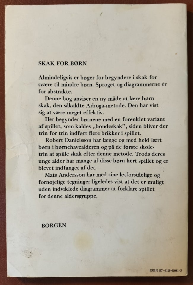 Skak for børn, Robert Danielsson og