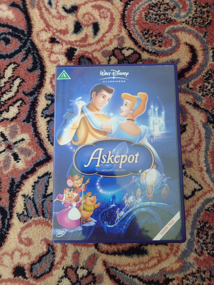 Askepot, DVD, tegnefilm