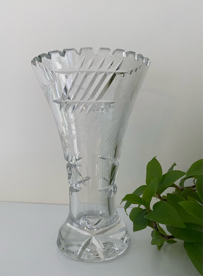 Vase, Krystalvase