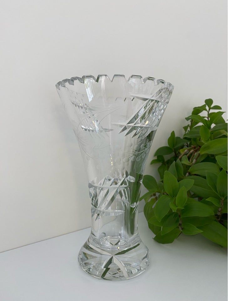 Vase, Krystalvase