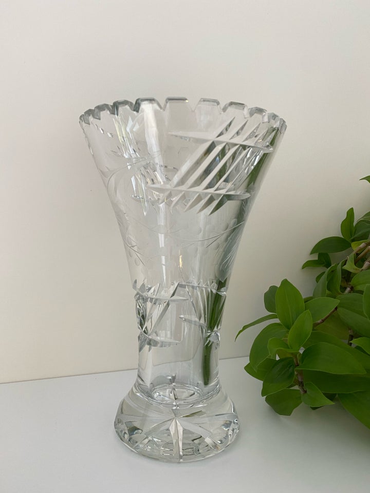 Vase, Krystalvase