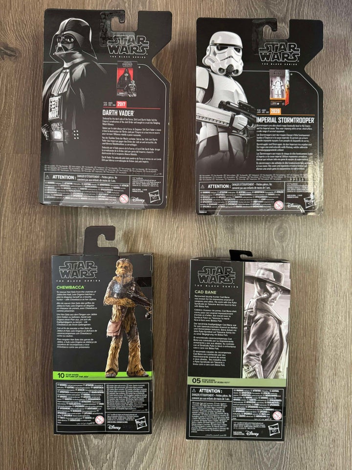 Star Wars Black Series, Hasbo